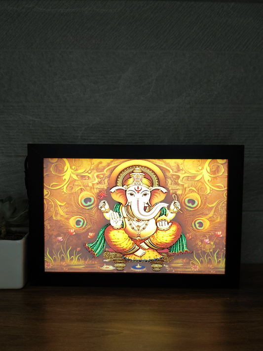 4D Ganesh Ji Photo Frame