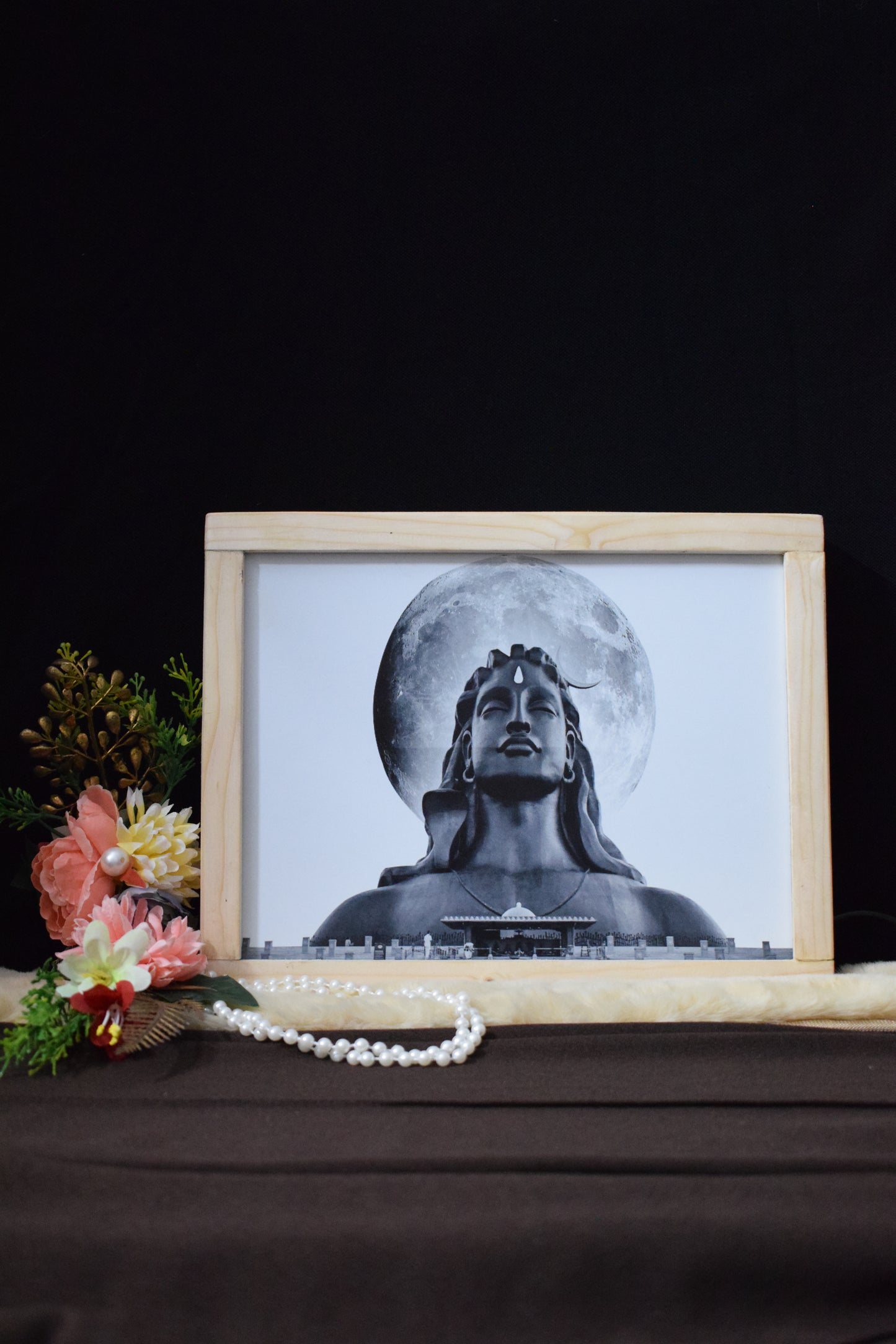 Lord Shiva - 4D Light Photo Frame