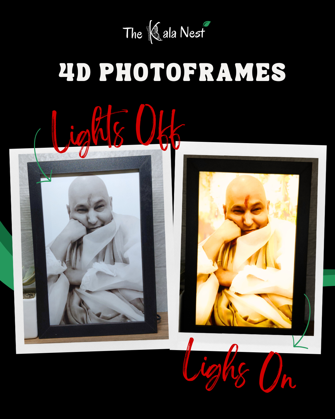 Guruji 4D Light Frame