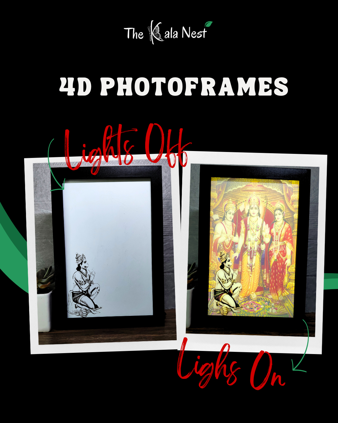 Ram Darbar 4D Light Frame