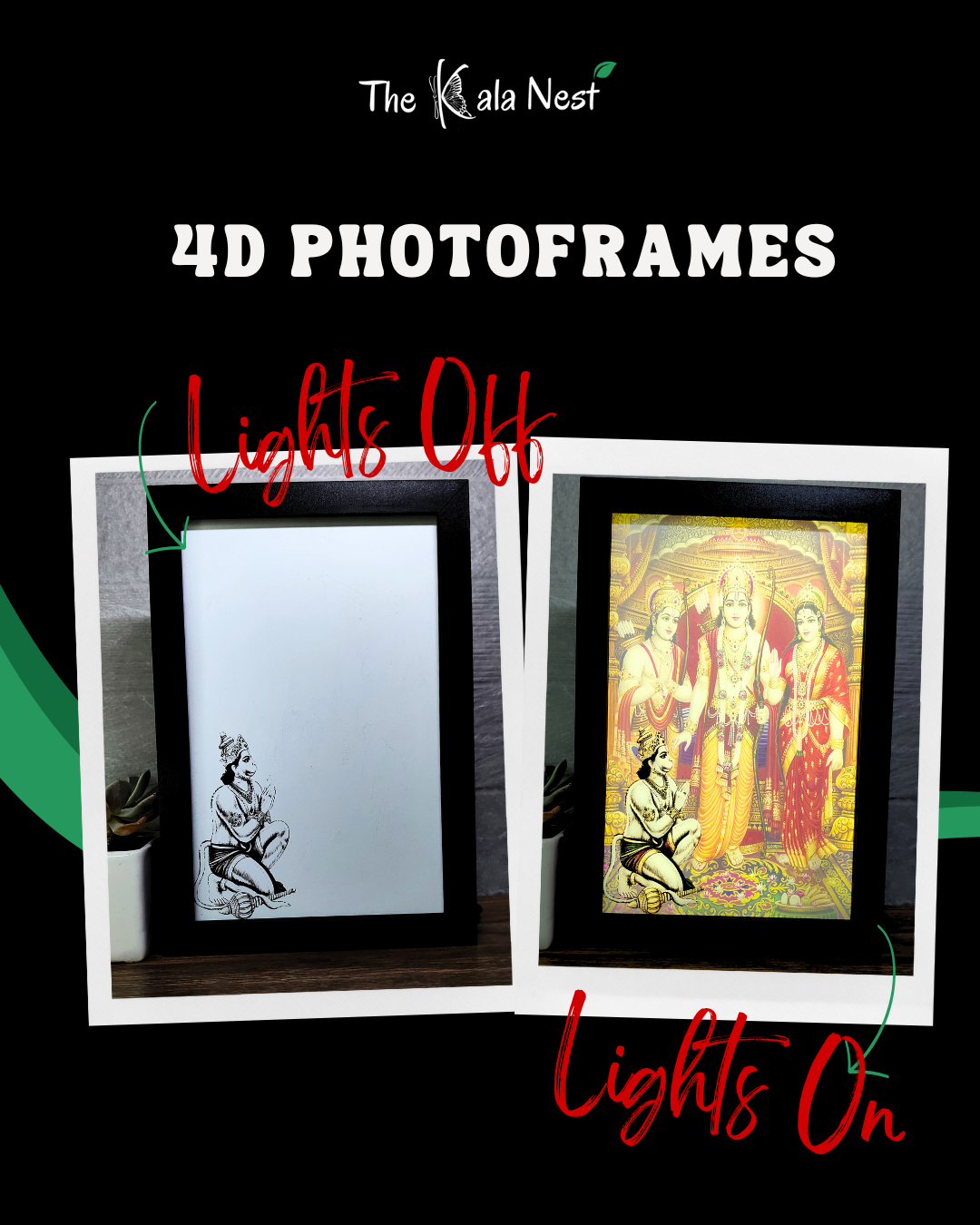 Ram Darbar 4D Light Frame